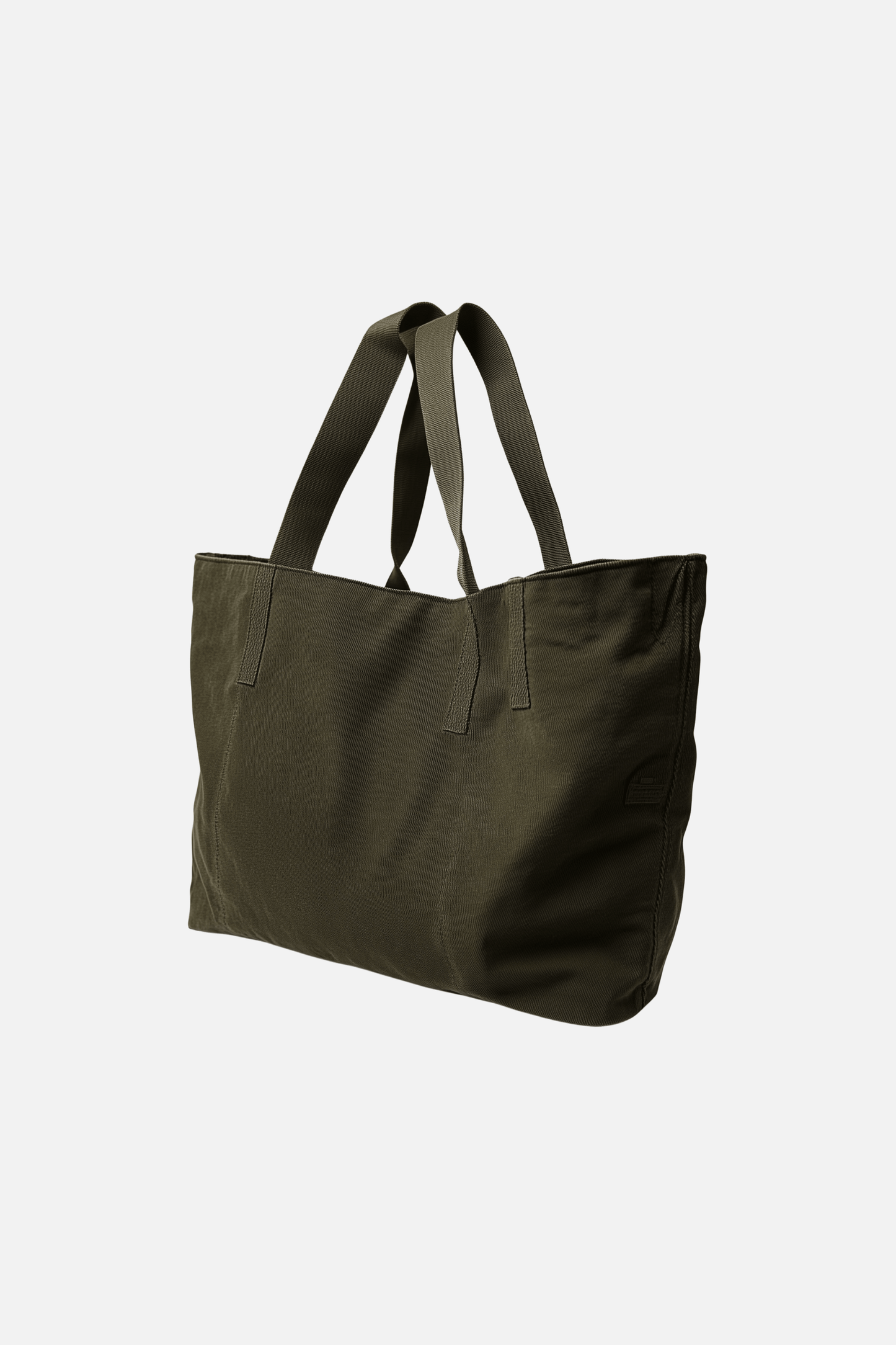 Classic Olive Canvas Tote Bag