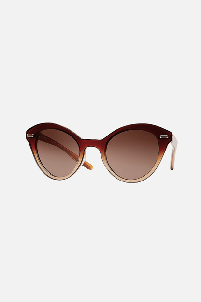 Amber Cat-Eye Sunglasses
