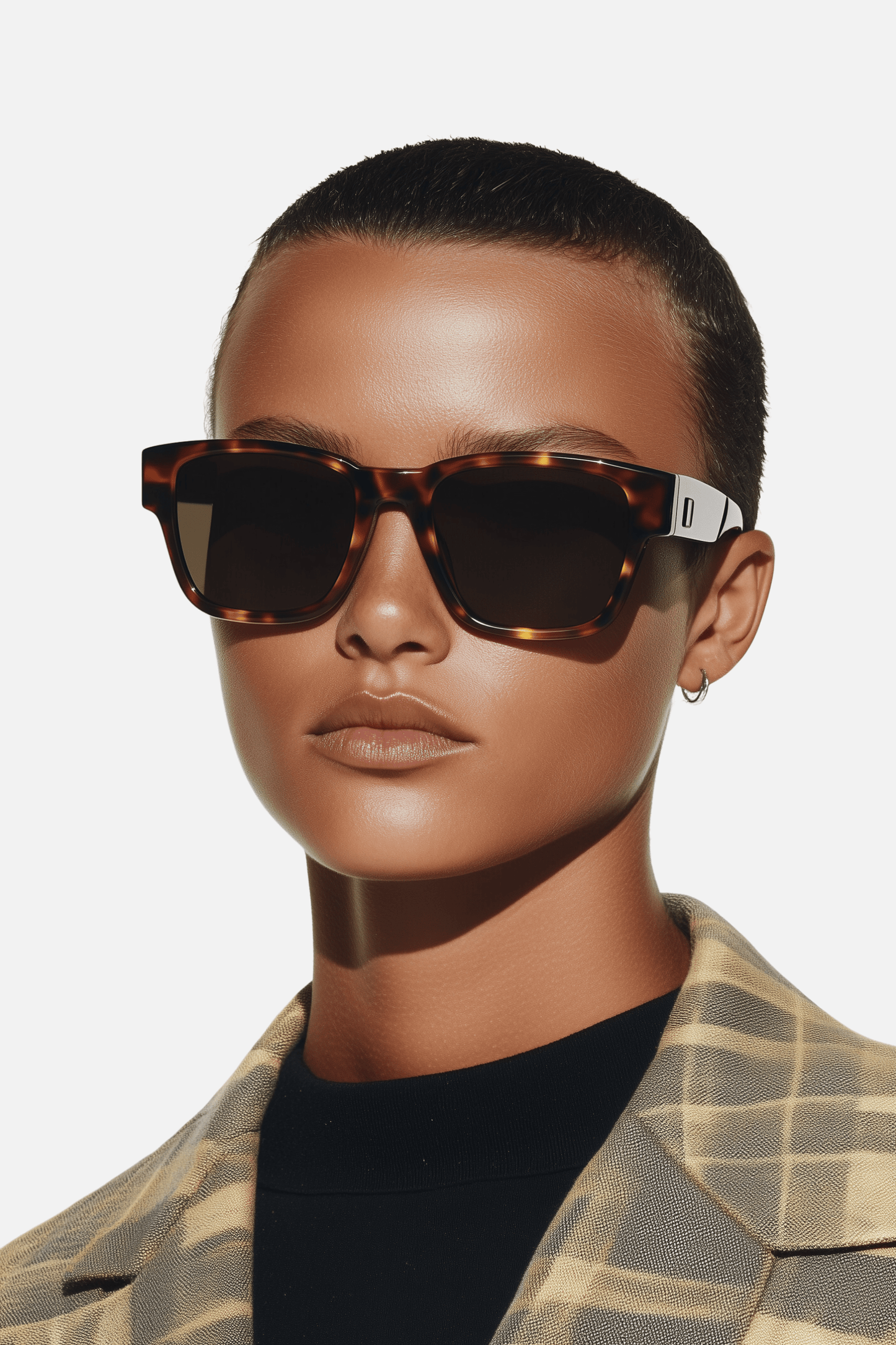 Tortoise Square Sunglasses